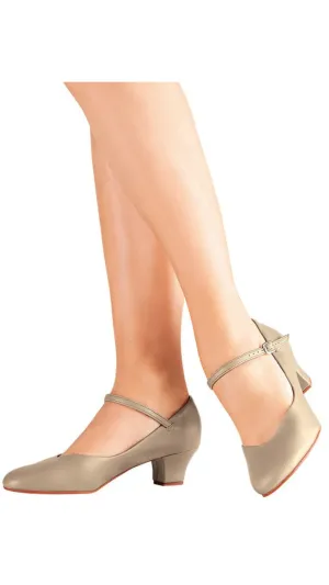 Celine Character 1.5" Heel Shoe CH50 - Tan