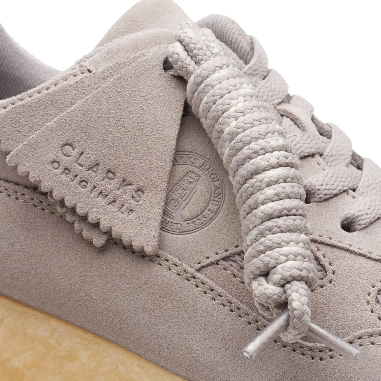 Clarks Originals Lockhill Grey Suede