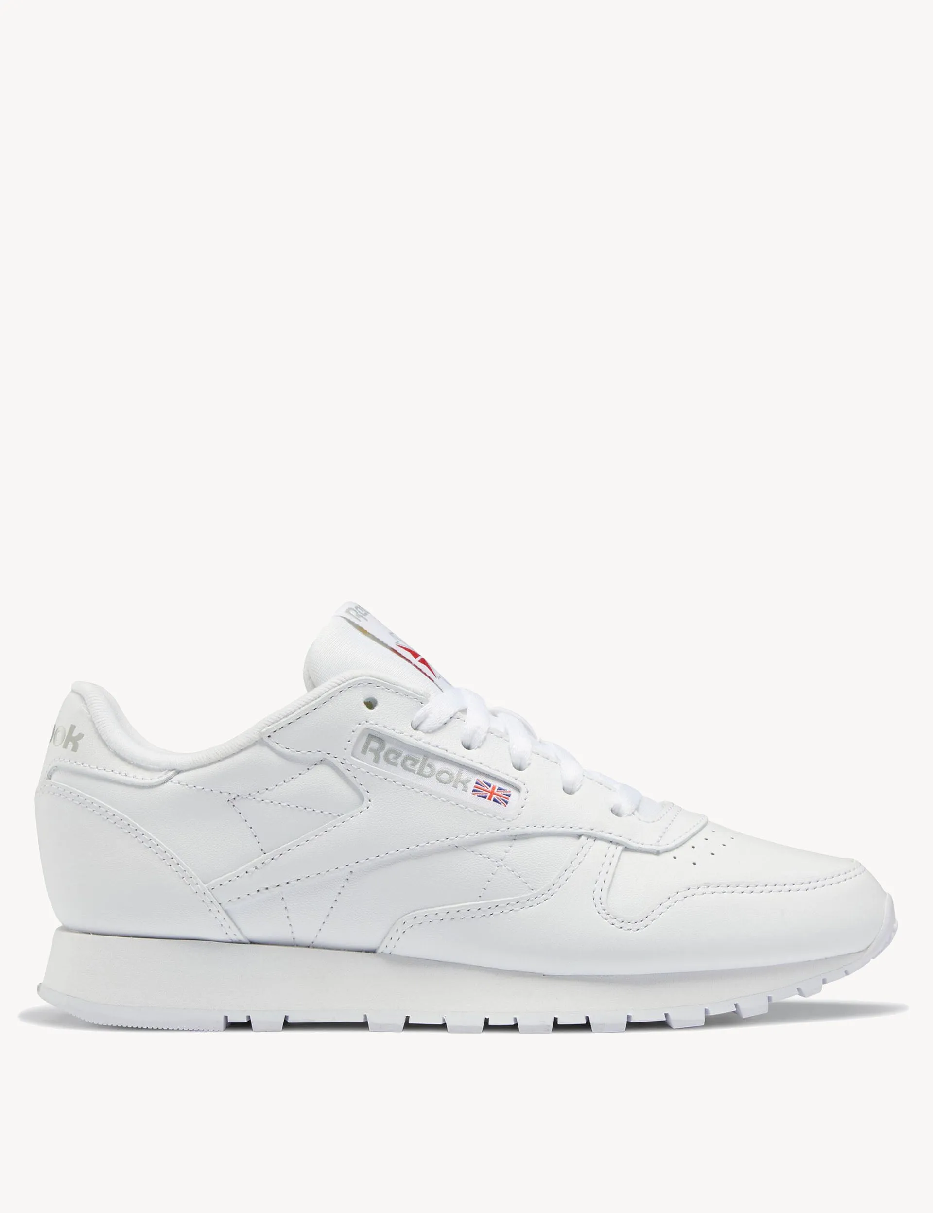 Classic Leather Shoes - Cloud White/Pure Grey 3