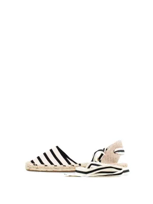 Classic Sandal Stripe_Natural Black