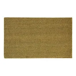 Coir Doormat, Skid-Resistant, 18 x 30-In.