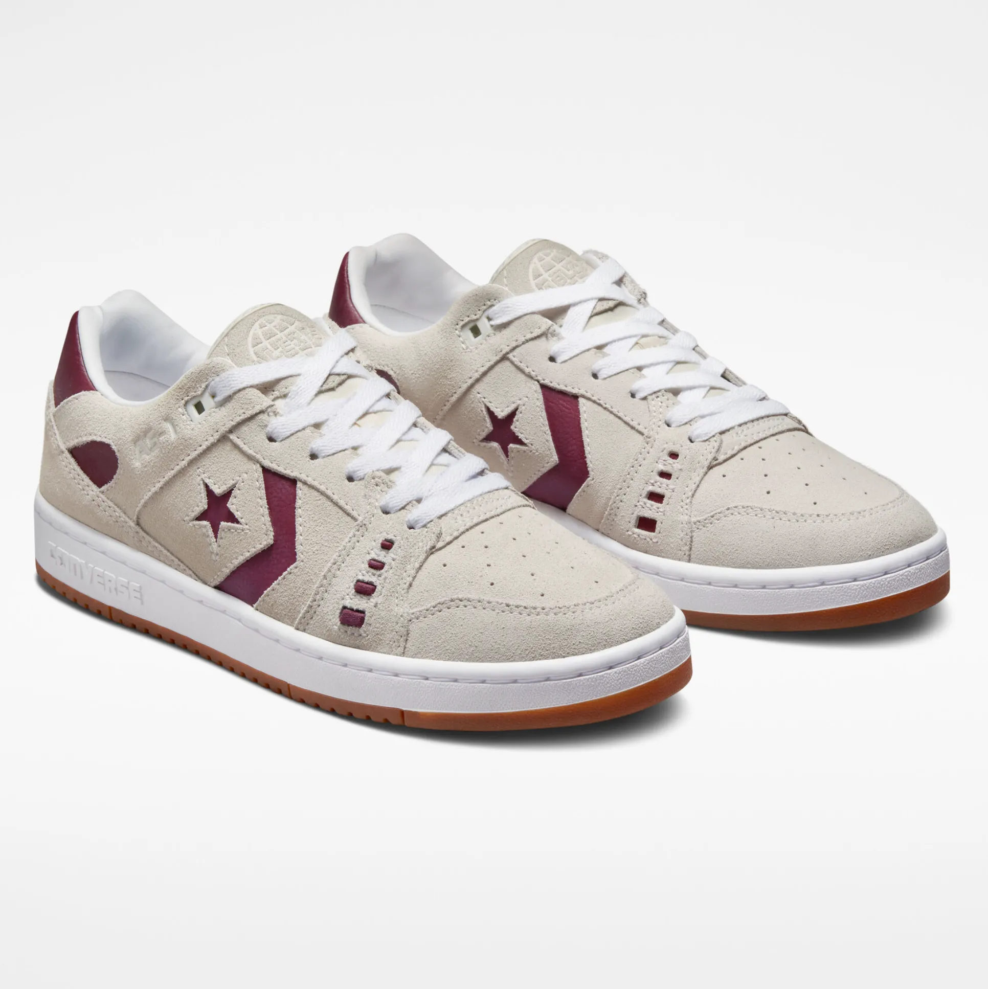 CONVERSE CONS ALEXIS AS-1 PRO EGRET / DARK BURGANDY / GUM