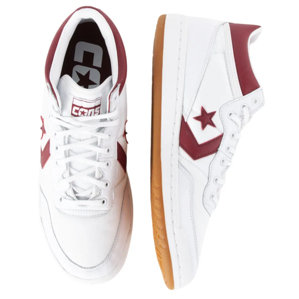 Converse CONS - Fastbreak Pro Leather & Nylon Mid (White/Bloodstone)