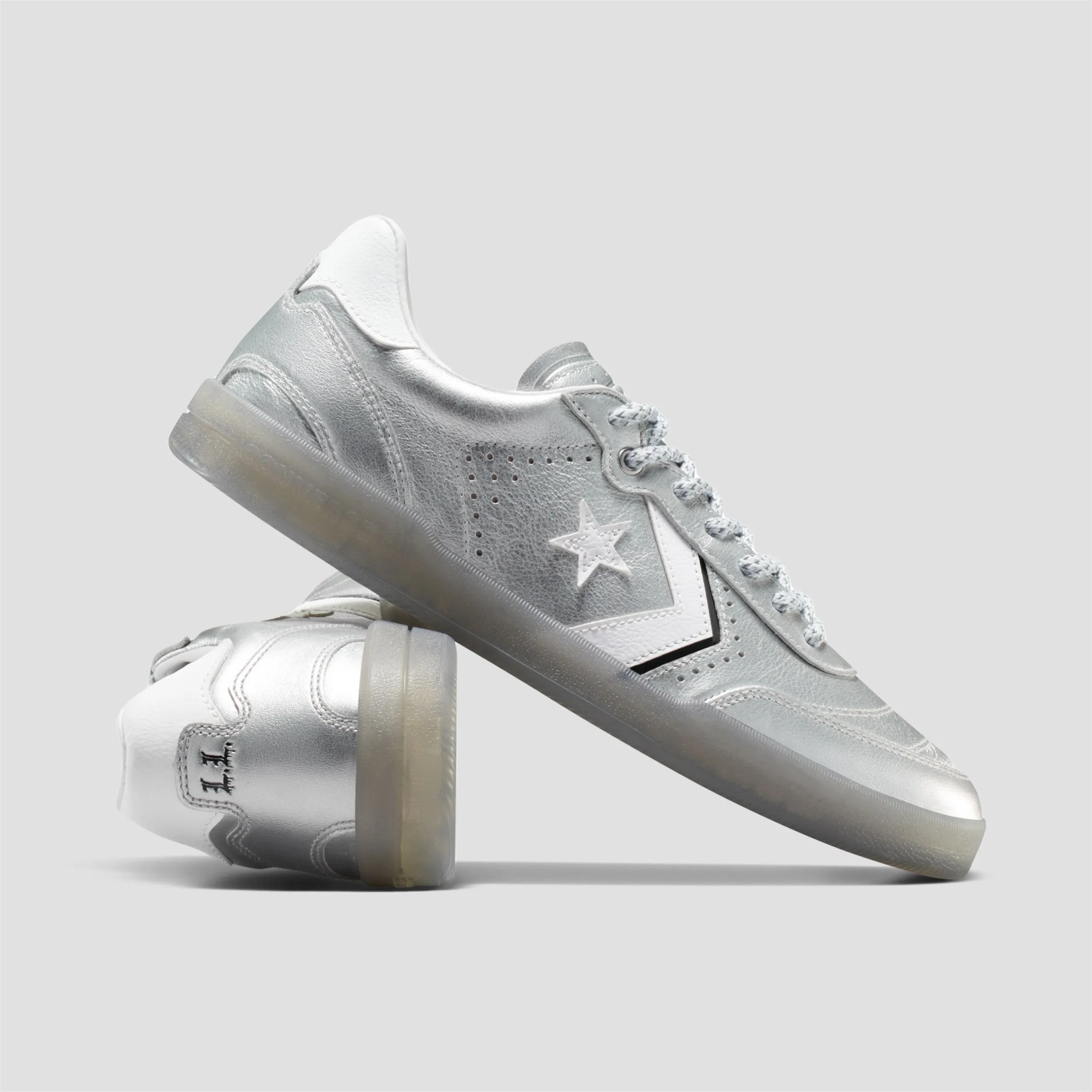 Converse Cons Louie Lopez Pro 2 Skate Shoes Silver / White / Black