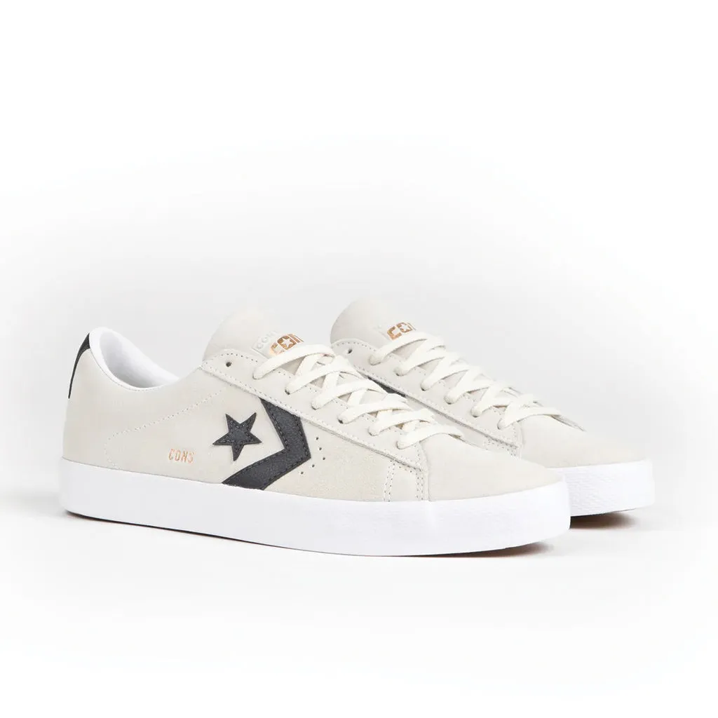 Converse CONS Pro Leather Vulcanized Pro Egret/Black/Egret