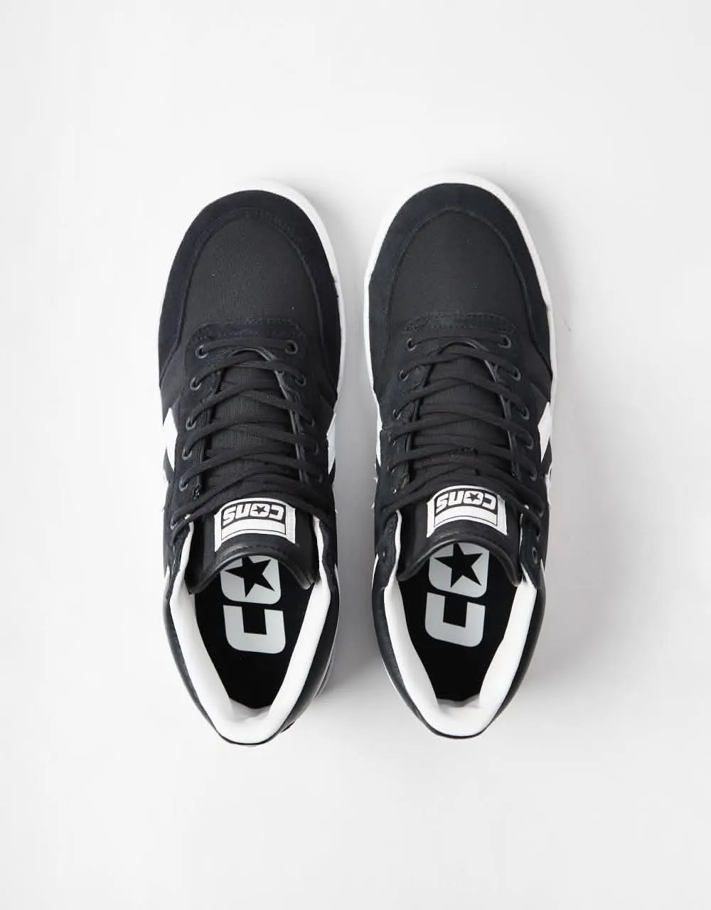 Converse Fastbreak Pro Skate Shoes - Black/White/Black