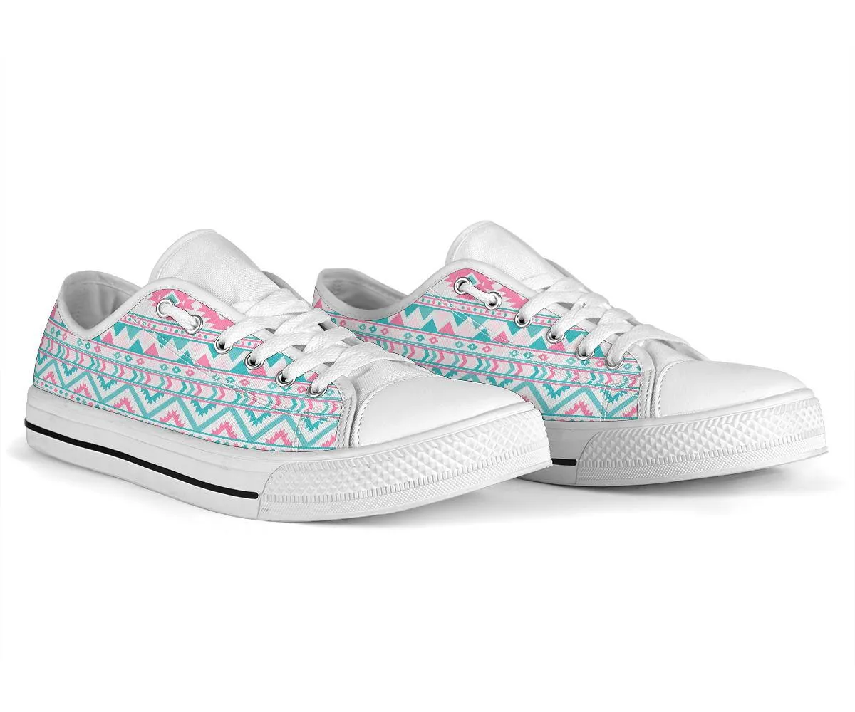 Custom Sneakers-Aztec Design 101