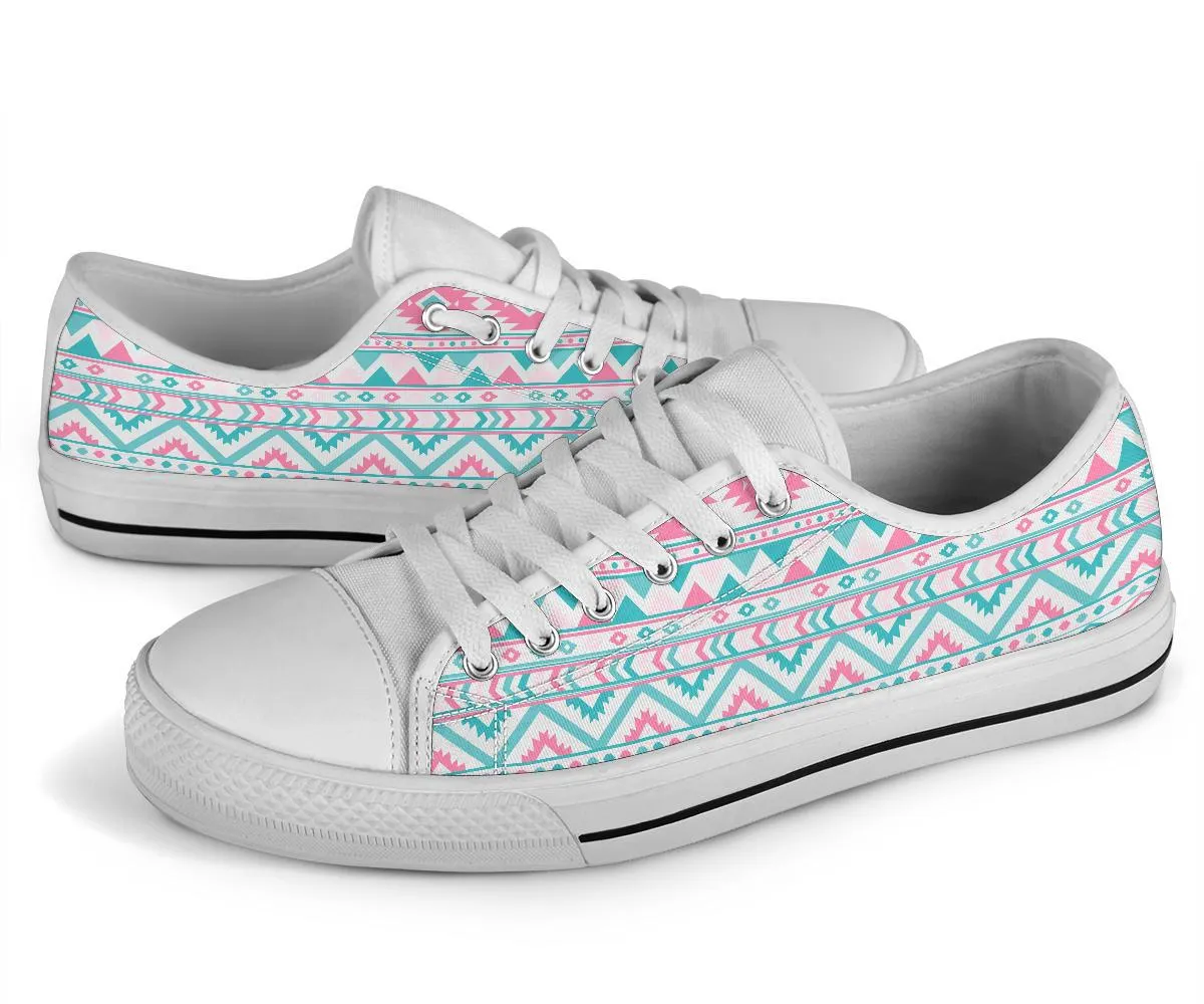 Custom Sneakers-Aztec Design 101