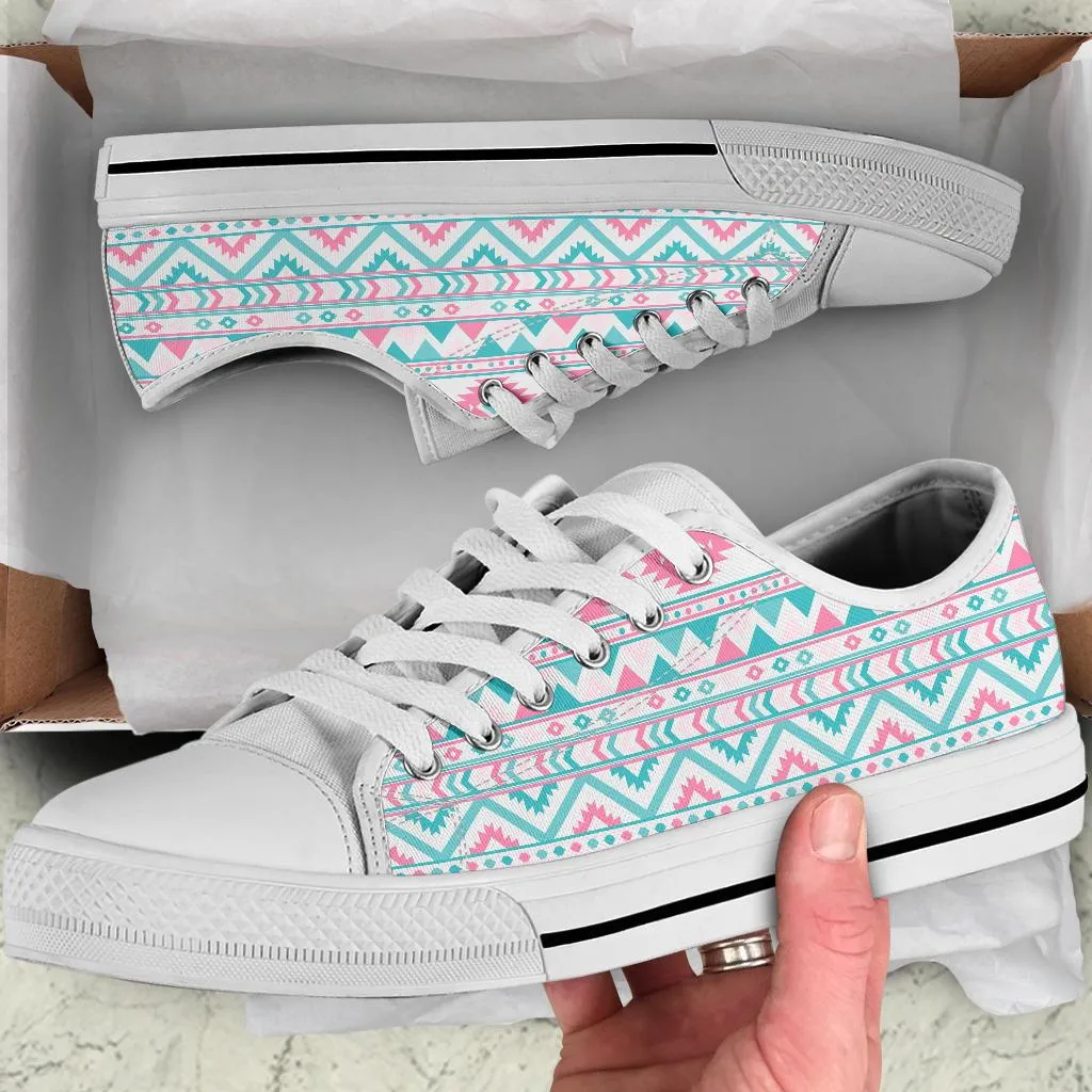 Custom Sneakers-Aztec Design 101