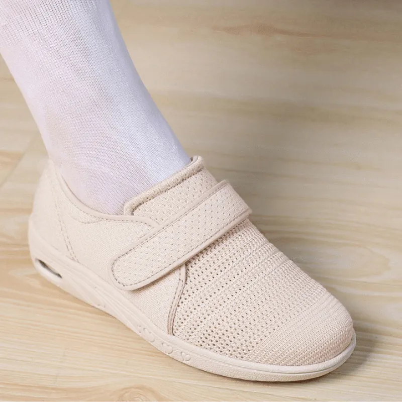 Cuzcare Plus Size Wide Diabetic Shoes For Swollen Feet Width Shoes-NW006