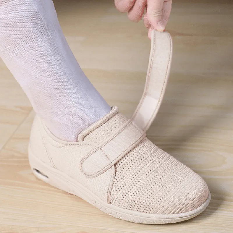 Cuzcare Plus Size Wide Diabetic Shoes For Swollen Feet Width Shoes-NW006