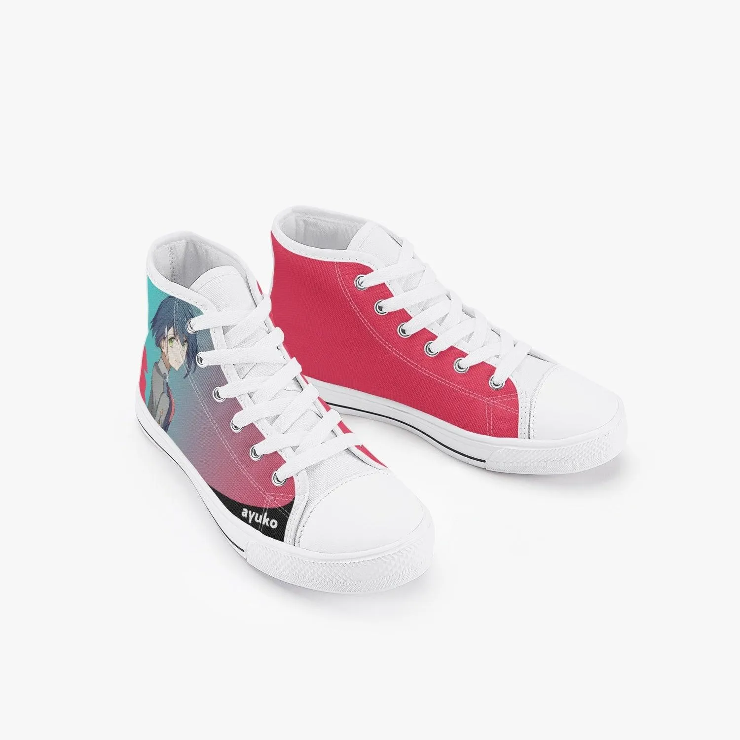 Darling in The Franxx Ichigo Kids A-Star High Anime Shoes