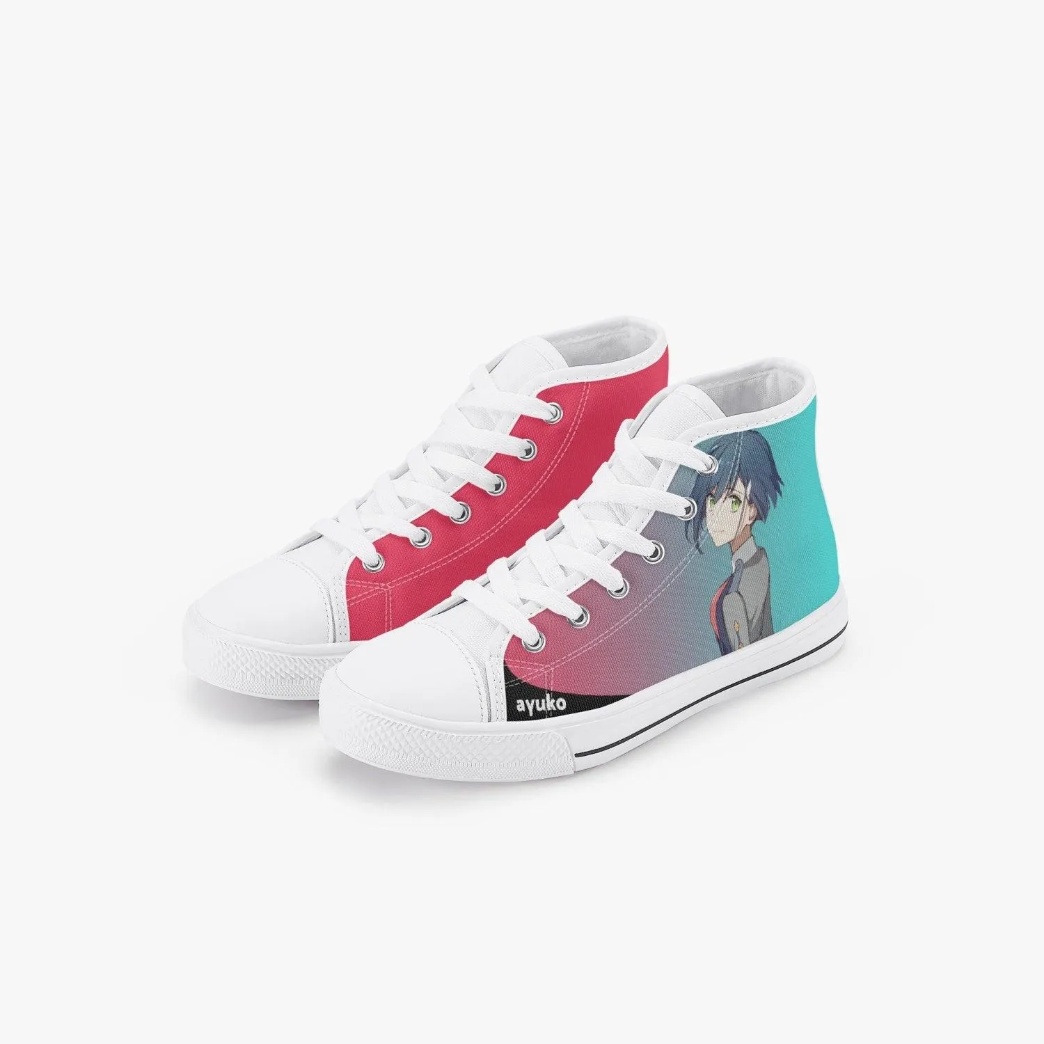 Darling in The Franxx Ichigo Kids A-Star High Anime Shoes