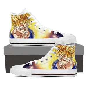 DBZ Goku Super Saiyan 2 Fight Shoes