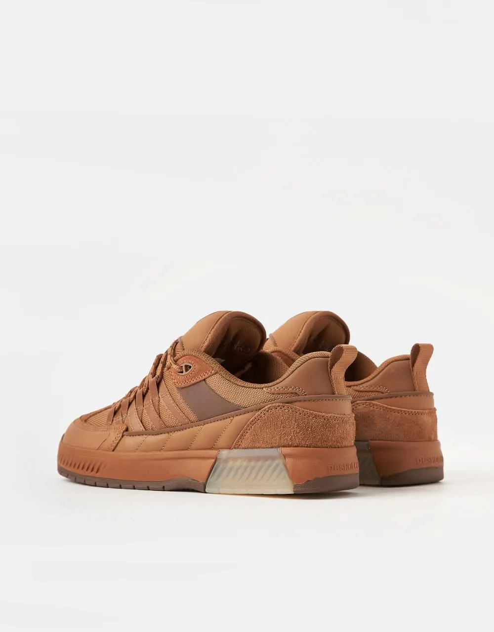 DC Lucien Skate Shoes - Brown/Tan