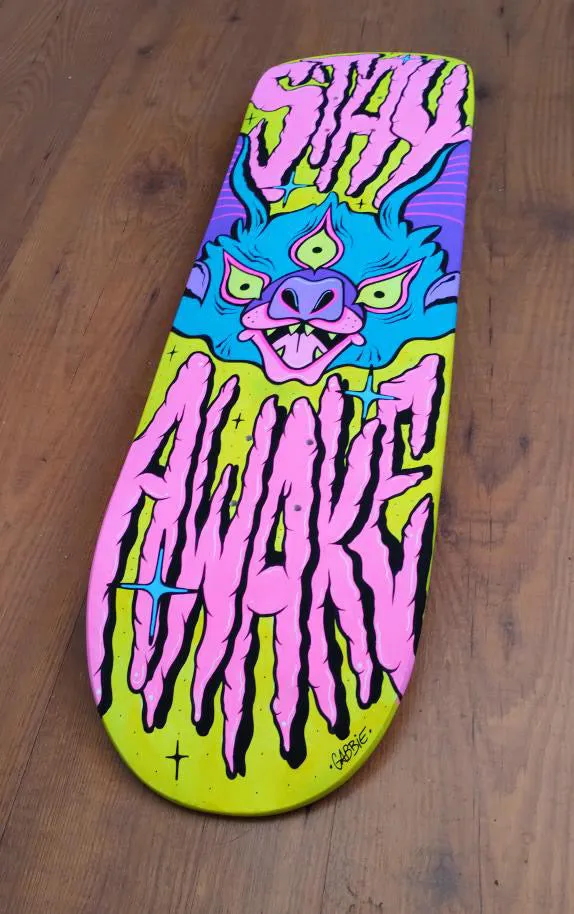 Deck the Halls - Gabbie Baez - "Stay Awake" - Skatedeck