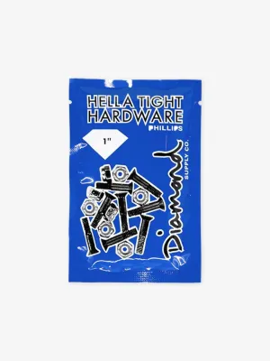 Diamond Hella Tight 1" Phillips Head Hardware