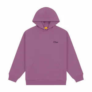 Dime Classic Small Logo Hoodie (Violet)