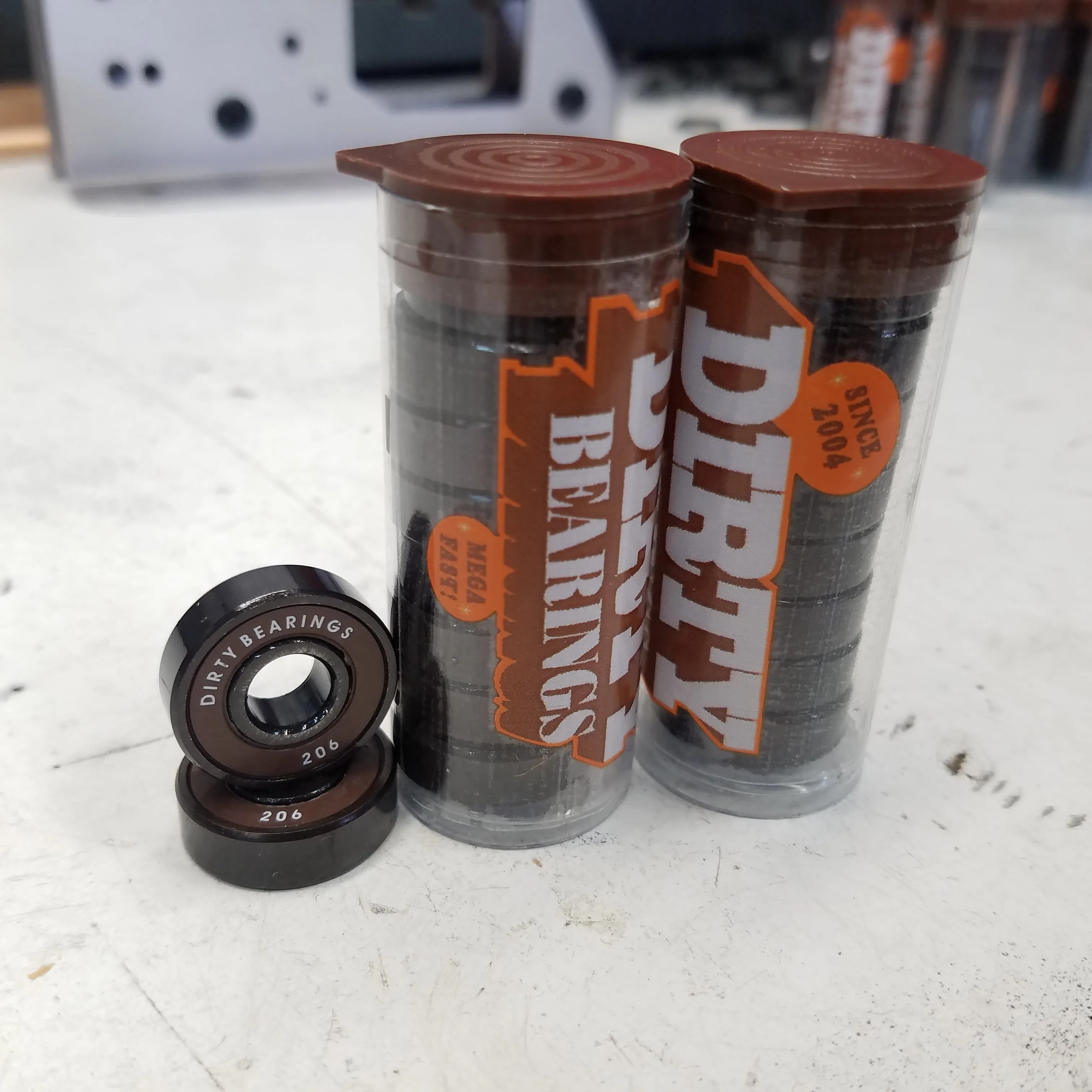 Dirty Bearings 206 - ABEC-5 Bearings