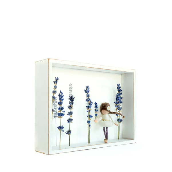 Dorimu Shadow Box Lavender – White