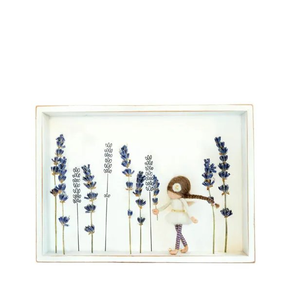 Dorimu Shadow Box Lavender – White