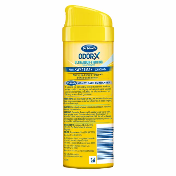 Dr. Scholl's Odor-X Odor Fighting Spray Powder 4. 7 oz