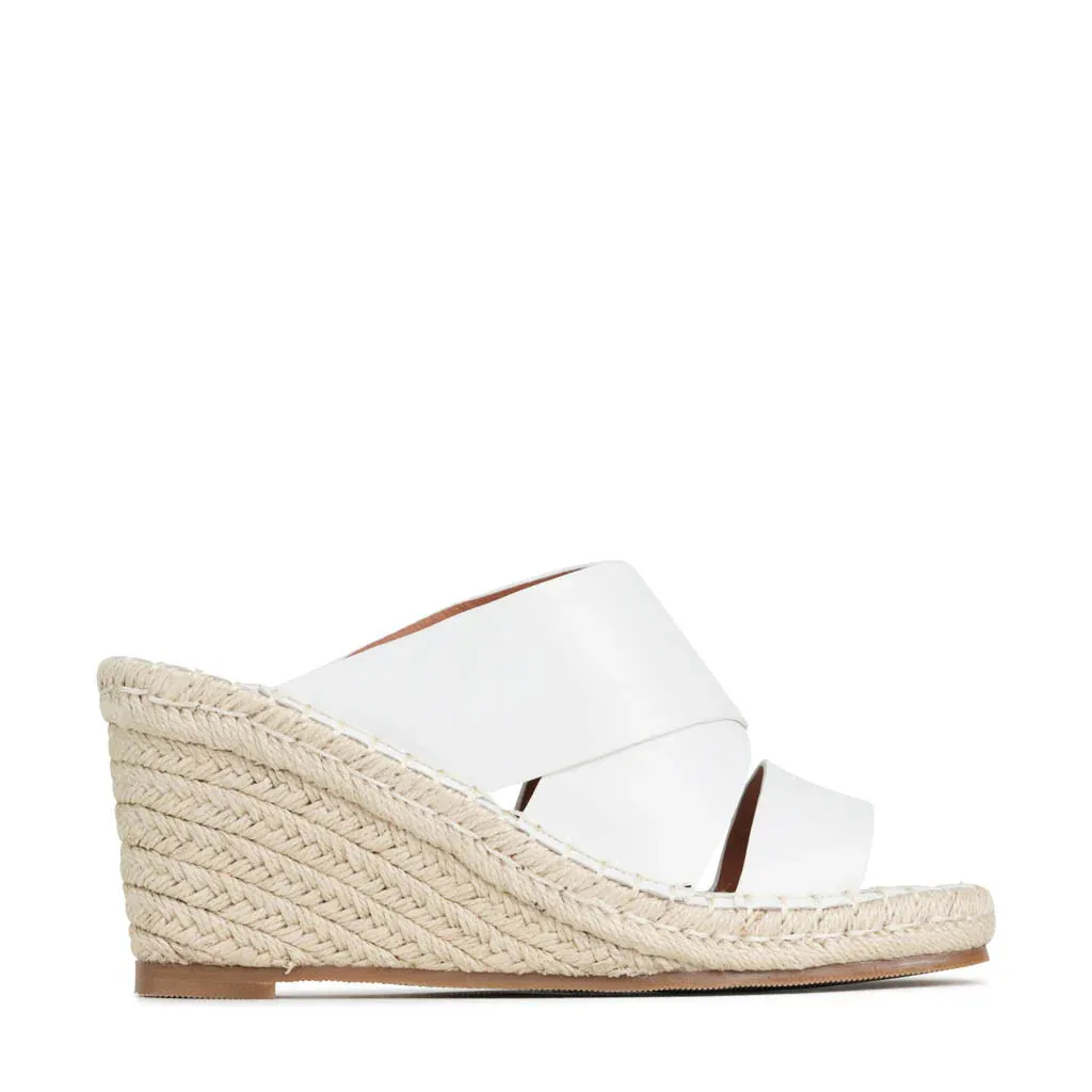 Ediva Espadrille Sandals White