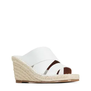 Ediva Espadrille Sandals White