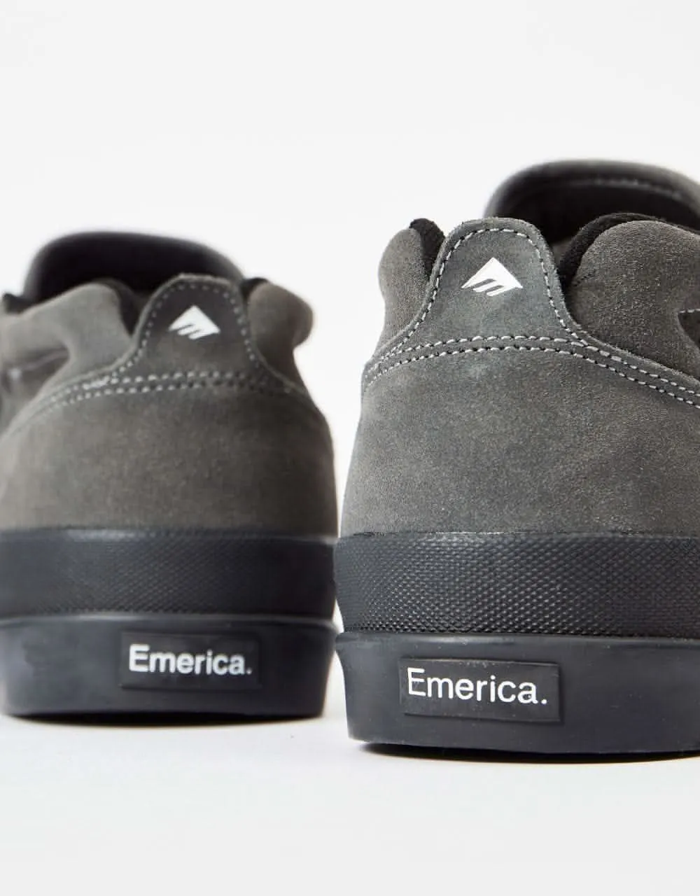 Emerica Pillar Skate Shoes - Grey/Black