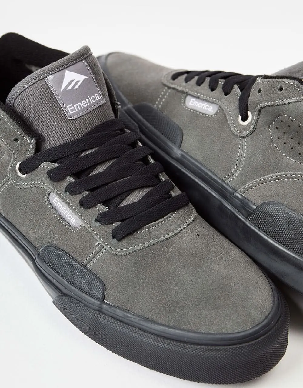 Emerica Pillar Skate Shoes - Grey/Black