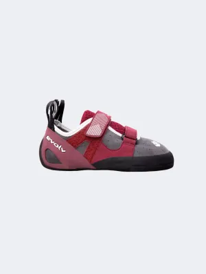 Evolv Elektra Women Climbing Shoes Grey/Merlot