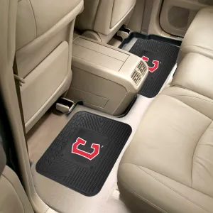 Fanmats Cleveland Guardians Back Seat Car Utility Mats - 2 Piece Set