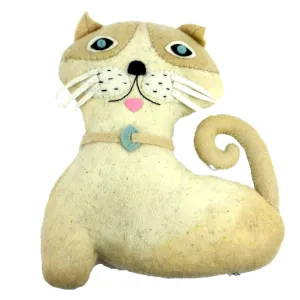 Felted Friends Cat Silk Road