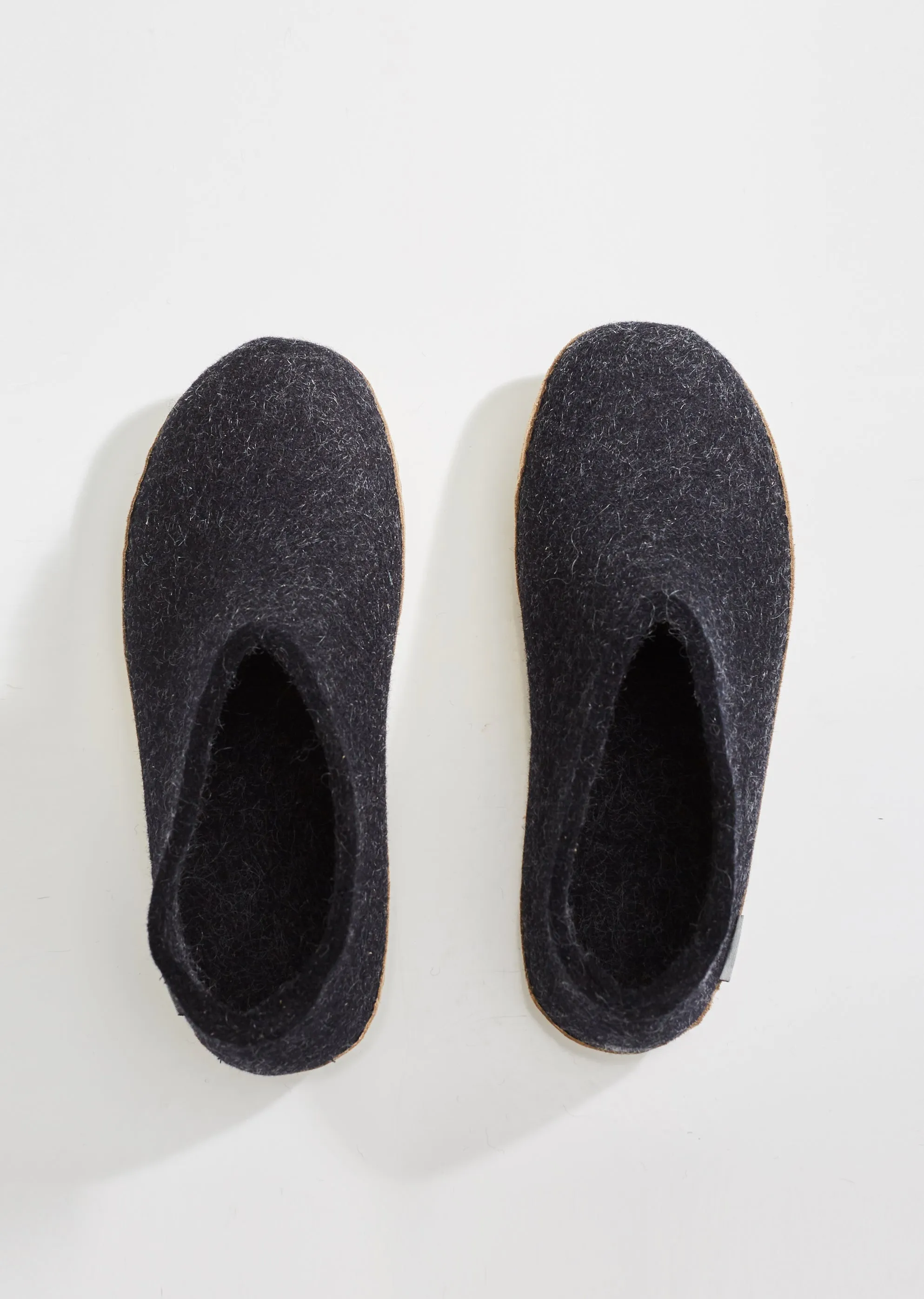 Felted Wool House Slippers