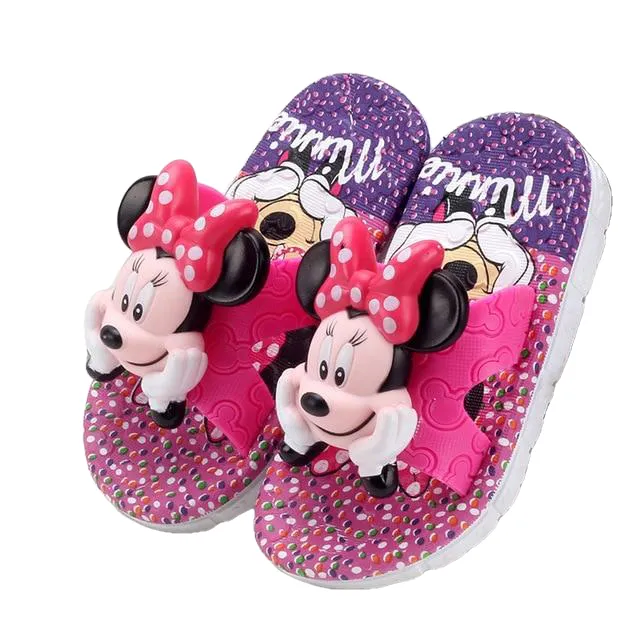 Flip Flop Cartoon Mickey School Kids Slippers