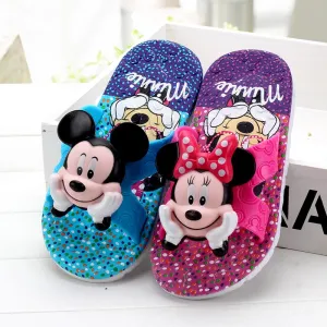 Flip Flop Cartoon Mickey School Kids Slippers