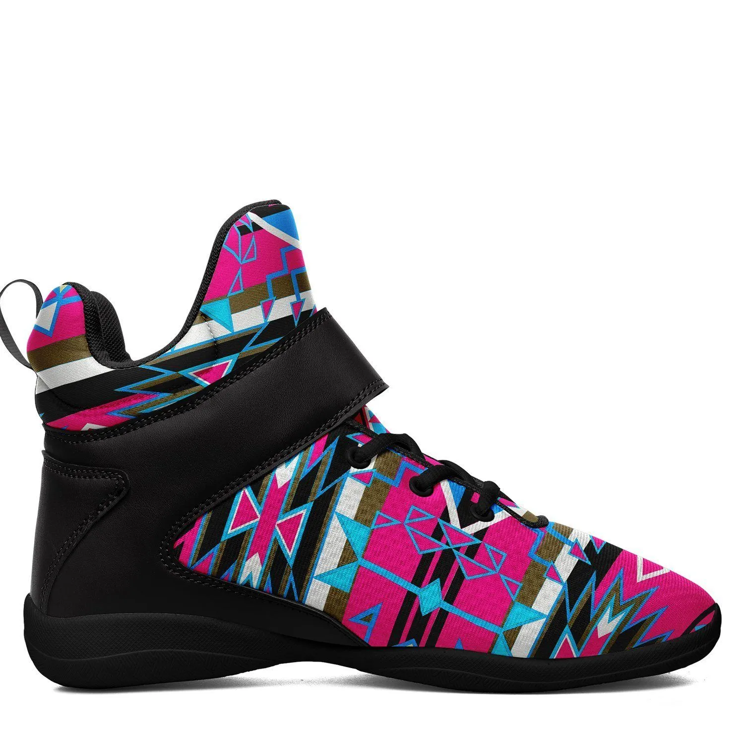 Force of Nature Sunset Storm Ipottaa Basketball / Sport High Top Shoes - Black Sole