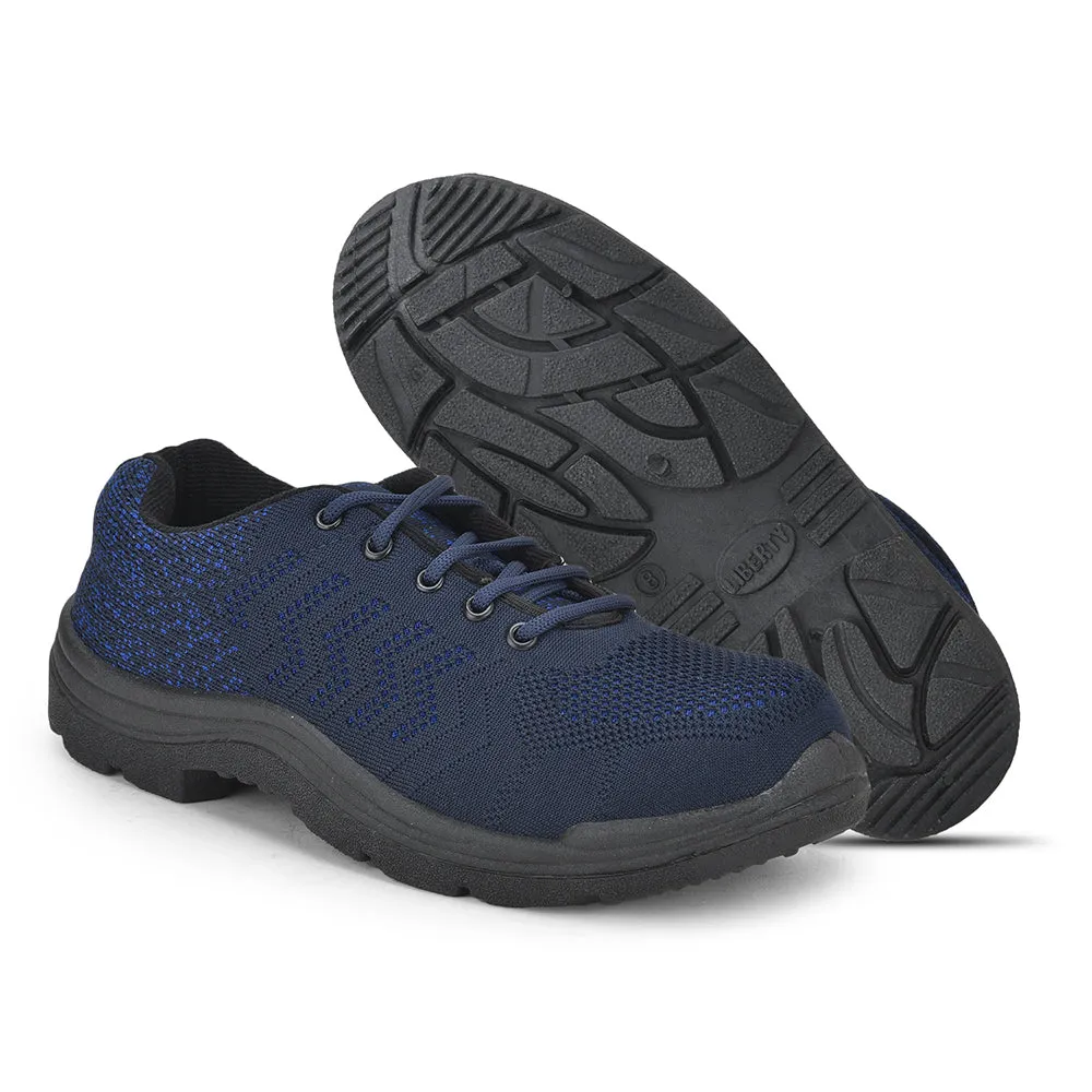 Freedom Sports (Blue) Safety Flyknit Sporty With Steel Toe PVC Shoes VIJETA-BH By Liberty