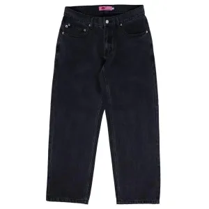 Frog Five Pocket Denim Pants: Washed Black