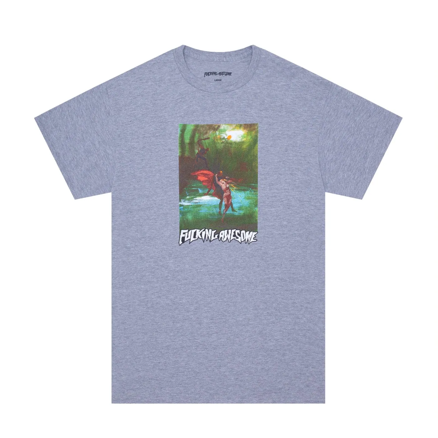 Fucking Awesome Lazarus T-Shirt Grey Heather