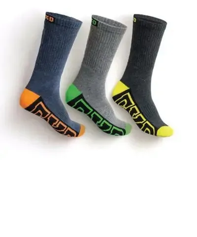 FXD Crew Work Socks Multi Coloured SK1