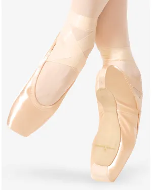 Gaynor Minden USA Classic Fit Pointe Shoes - Extra Flex Shank High Heel Deep Vamp - Womens