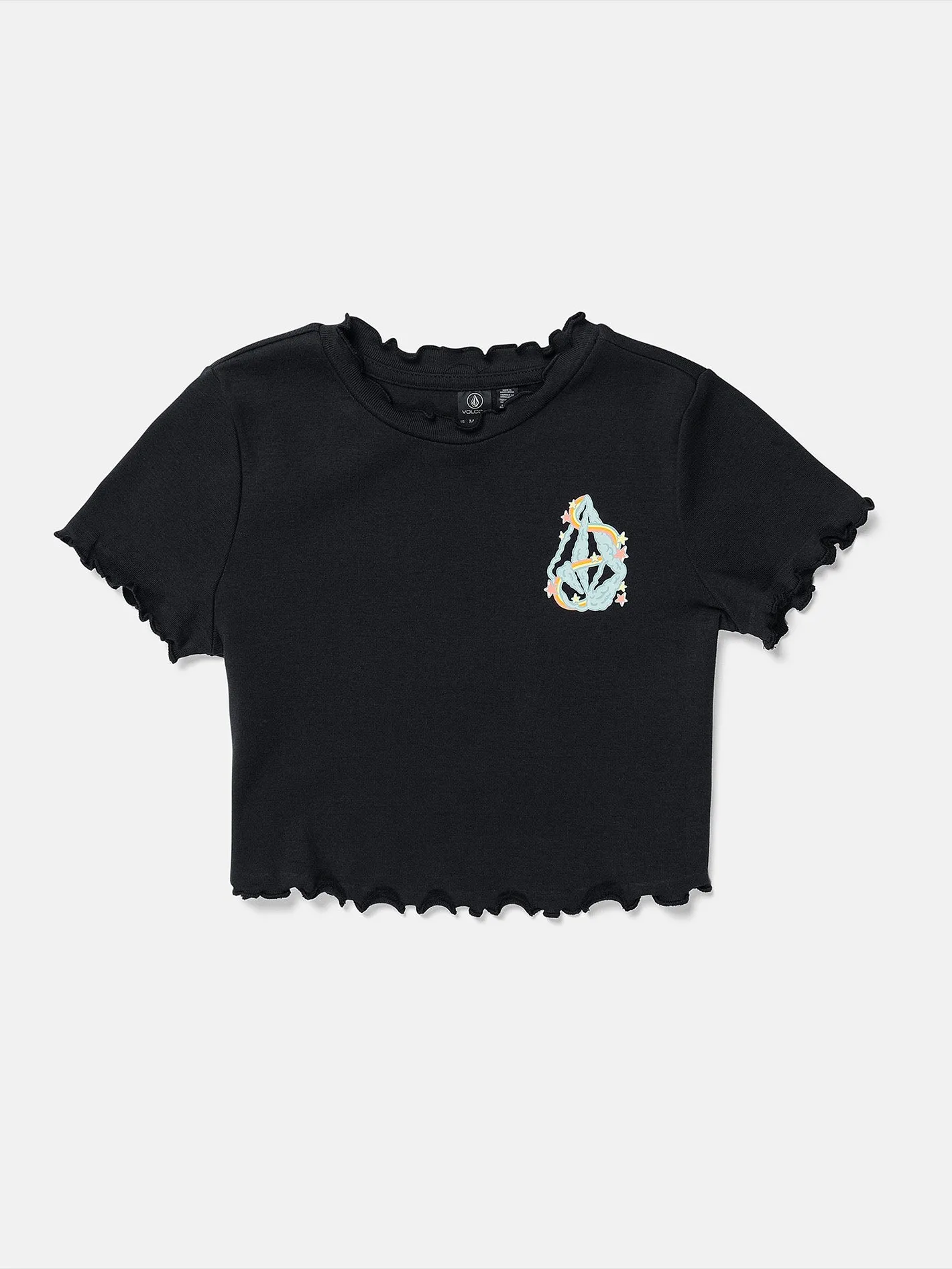 Girls 1991 Short Sleeve Shirt - Black