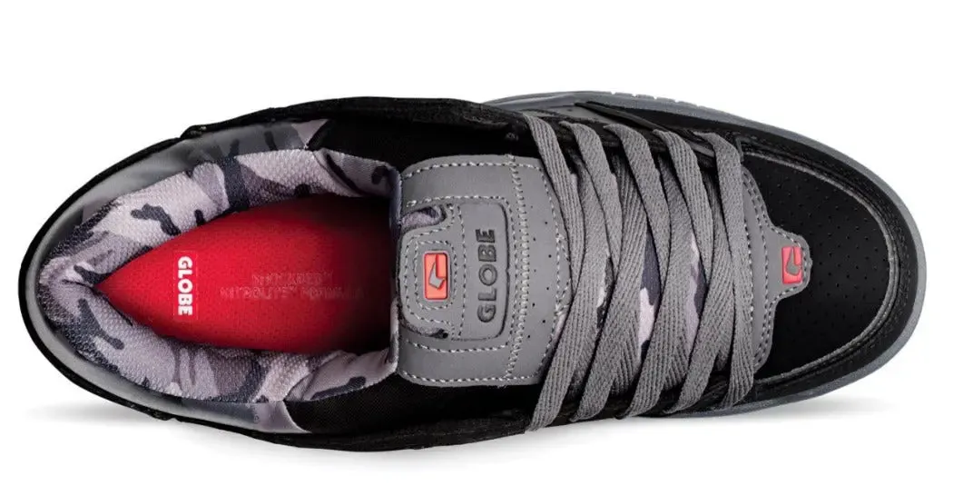 Globe Fusion Shoes - Black/Clear/Camo