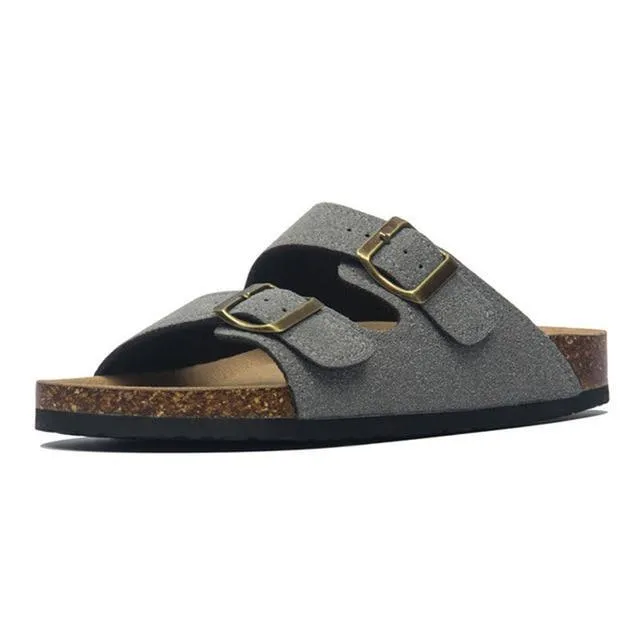 GOATFIND's STOCK ARIZONA Summer Slippers/Sandals/Suede Leather