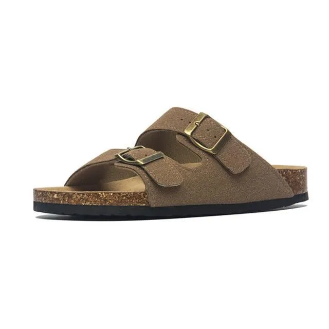 GOATFIND's STOCK ARIZONA Summer Slippers/Sandals/Suede Leather