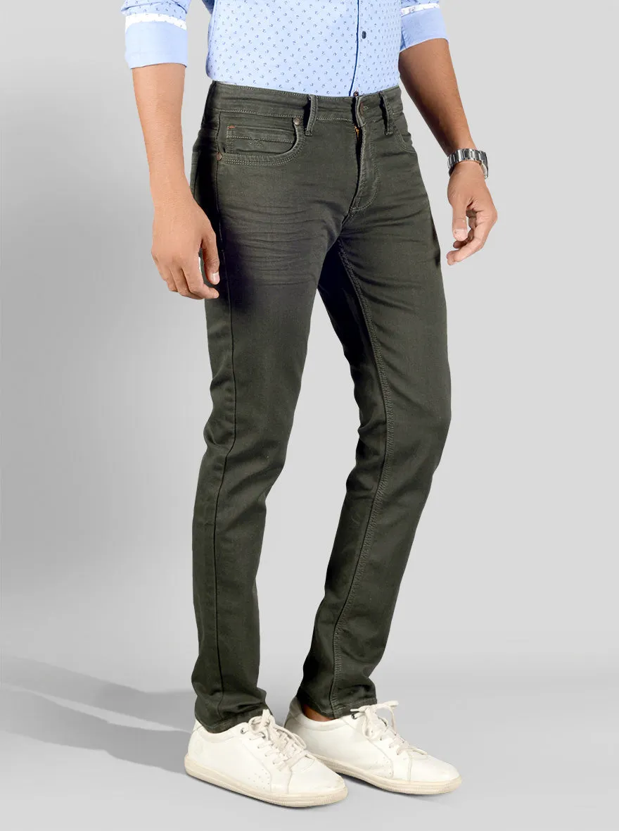 Grape Black Slim Fit Jeans | JadeBlue