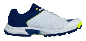 Gunn & Moore Junior Original All Rounder Cricket Shoe - White/Blue/Yellow