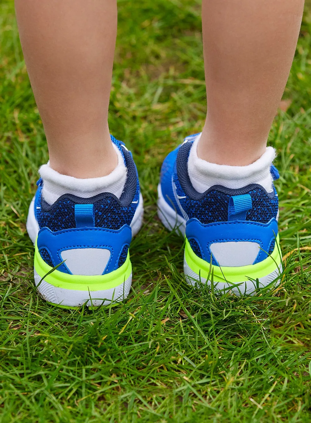 Hampton Sport Bolt Trainers in Royal Blue