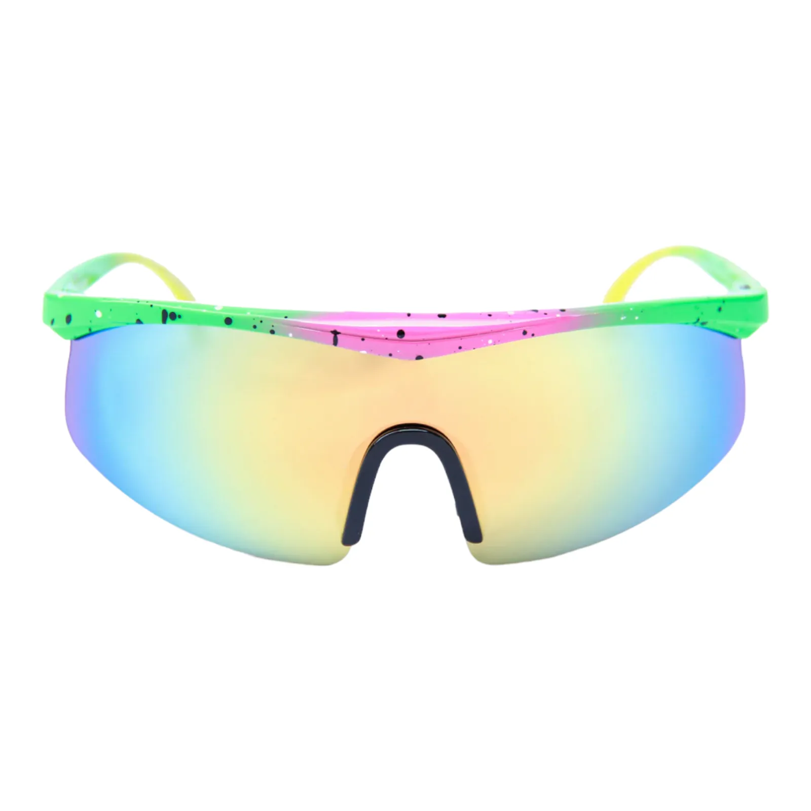 Happy Hour Shades | Firebirds Sunglasses | 80's Sunrise Splatter | Redmond